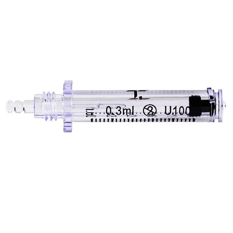 Filler Disposable Sterile Pen Ampoule Head  0.3ml  0.5ml Ampoules For Pen