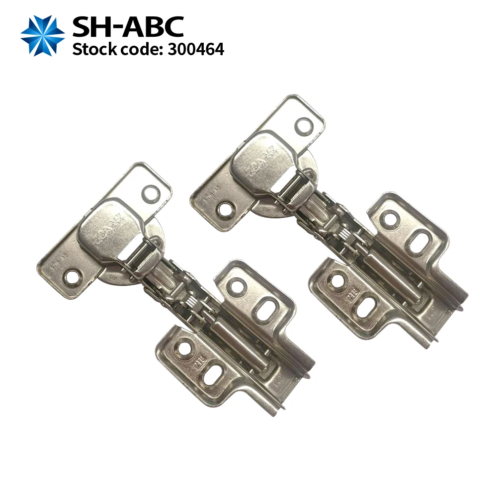 Iron Nickel Plated Cabinet Hinges Opening Angle 105 Degrees Cabinet Doors Hinges Stainless Steel Hinges For Kitchen