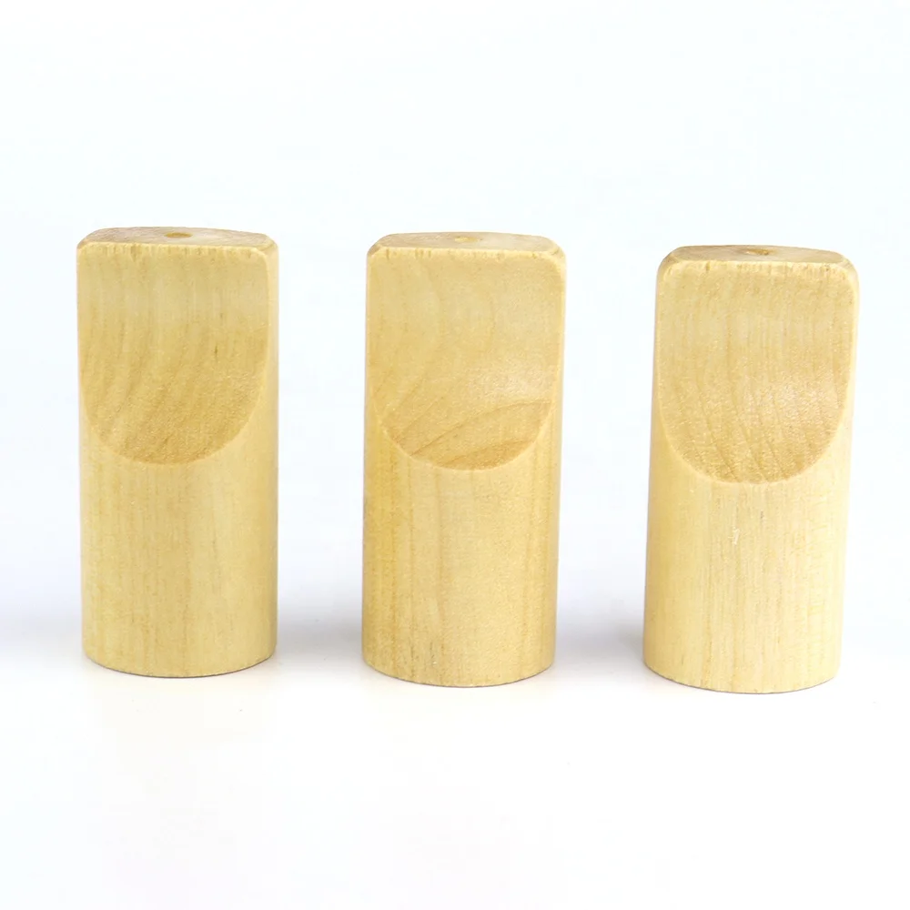 2021 New Designed Beige Customized Convenient and Durable Wooden Filter Cigar Tips Wood Cigar Mouthpiece