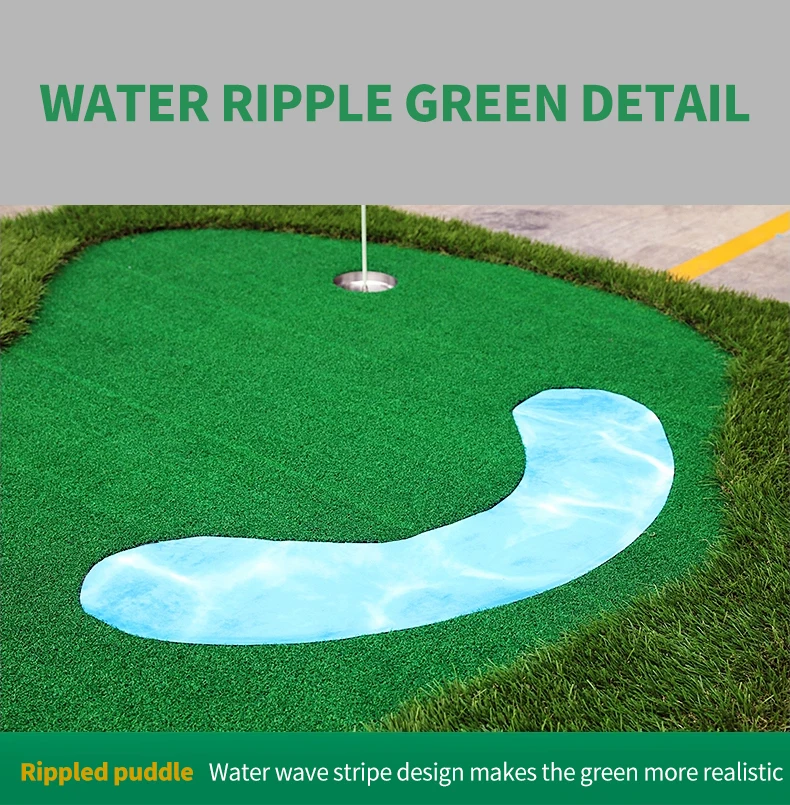 PGM GL010 custom putting green turf mini golf course indoor practice putting green