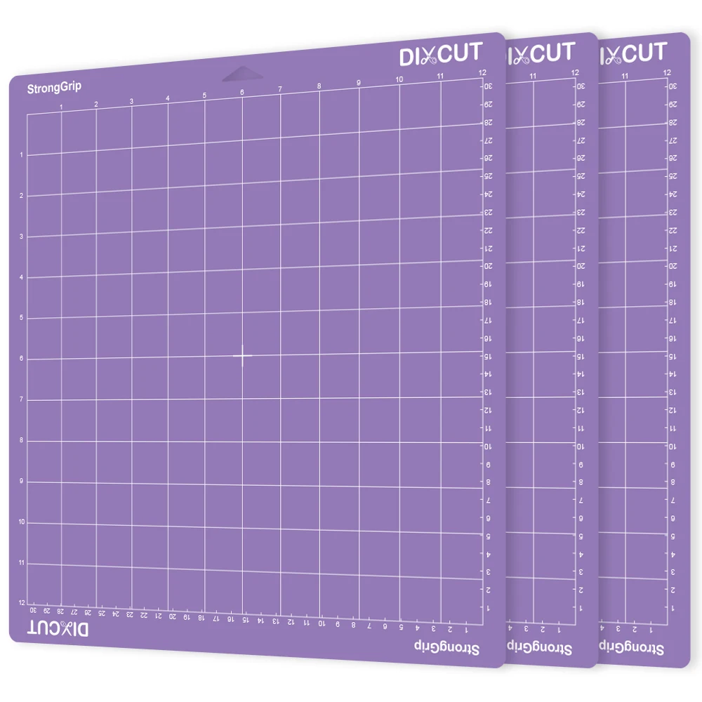Strong Grip Cutting Mat For Cricut Explore Maker Standard Adhesive Sticky Purple Cutting Mats
