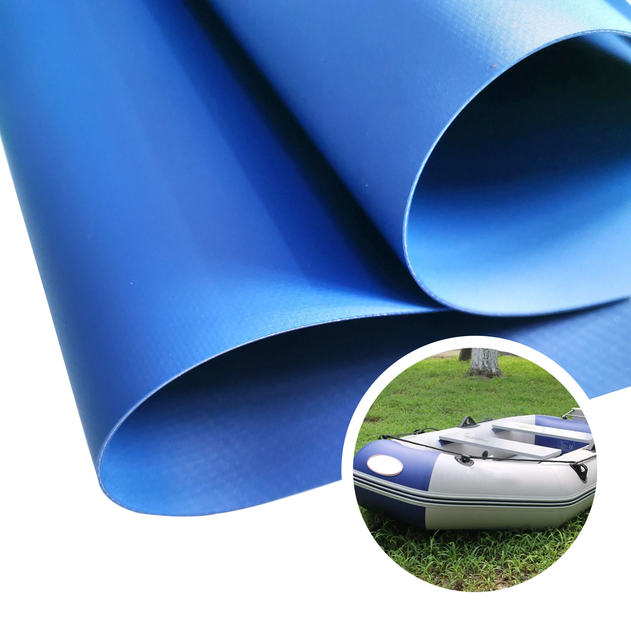 Lona Airtight Coated Industrial Textile Tarpaulins Waterproof Tear resistant PVC Tarpaulin Material for inflatable boat
