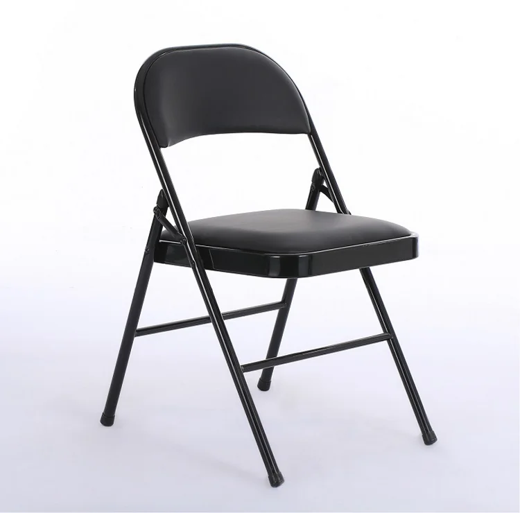 
Promotional folding office chair with PU cushion home depot folding chair 