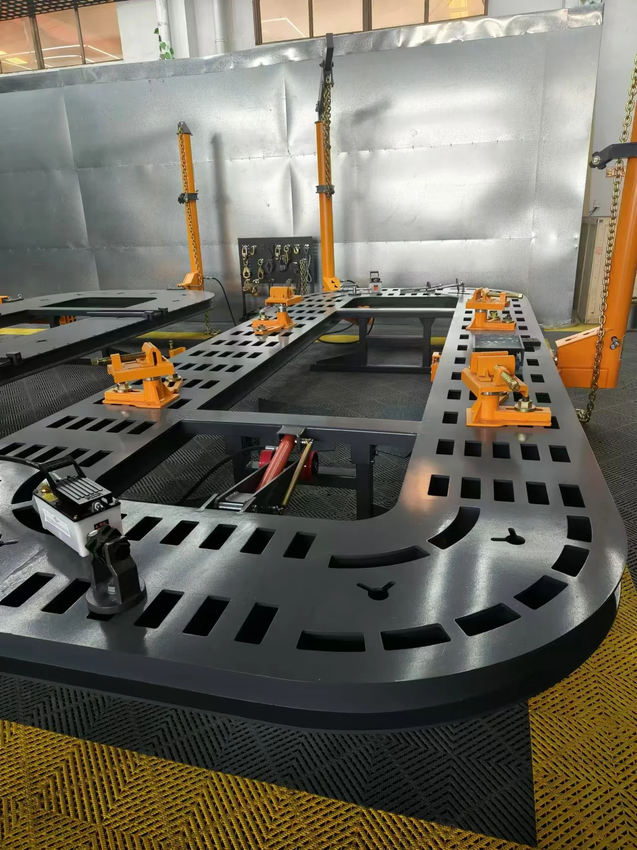 Factory price Three towers Auto body collision Frame repair machine Frame Machine Car repair straighten bench Girder Calibrator