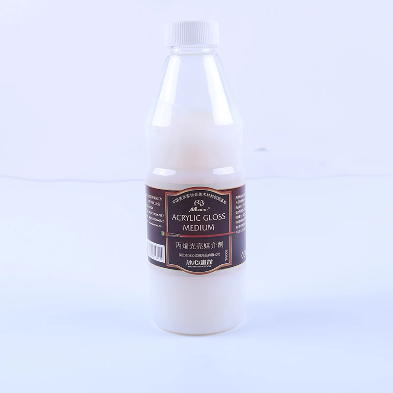 Wholesale Non-Toxic Premium Bottled 120ml Acrylic Paint Medium Used To Dilute Acrylic Paint