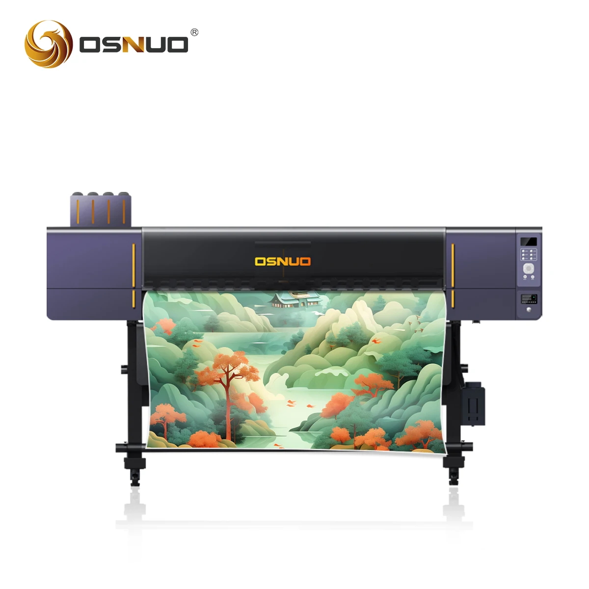 OSNUO wide format eco solvent inkjet i3200 printer eco solvent printer for advertising