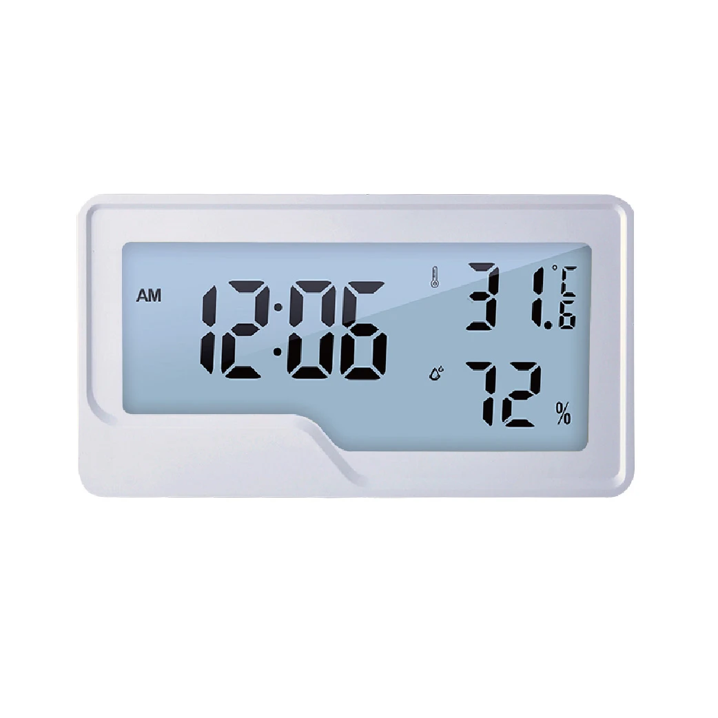 High Quality Mini LCD Digital Hygrometer Indoor/Outdoor Home Temperature Sensor Meter Dial Plastic Weather Station Room Space
