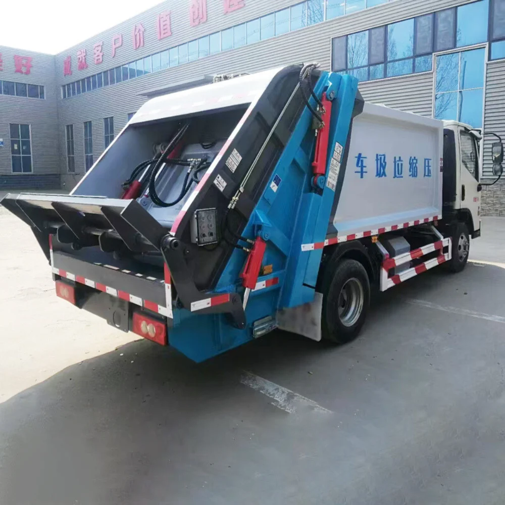 Cheap Garbage Compactor Truck Fully Automatic Compressed Garbage Truck Body Waste Refuse Collection Compression Garbage Truck