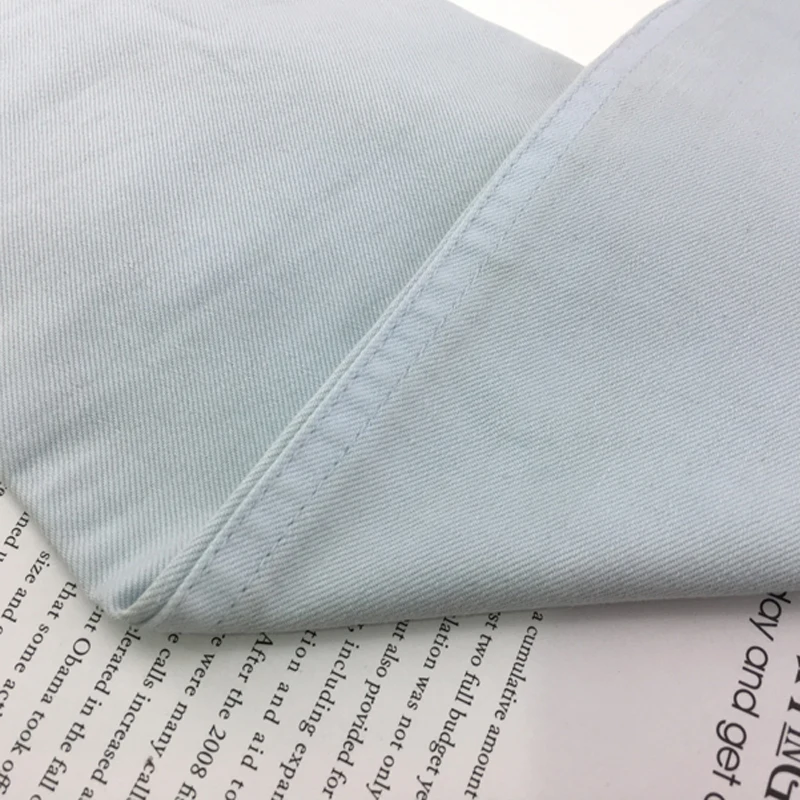 Лучшее качество, хлопок, полиэстер, смесь Lyocell 3/1Z, Стретч, саржа, джинсовая ткань 8,5/9,2 oz для брюк, платьев, пальто