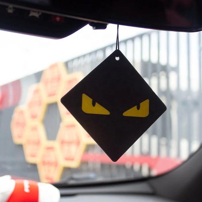 Hanging Car Air Freshener Paper Customize Logo Scent Fragrance Wholesale  Perfume  Air Fresheners