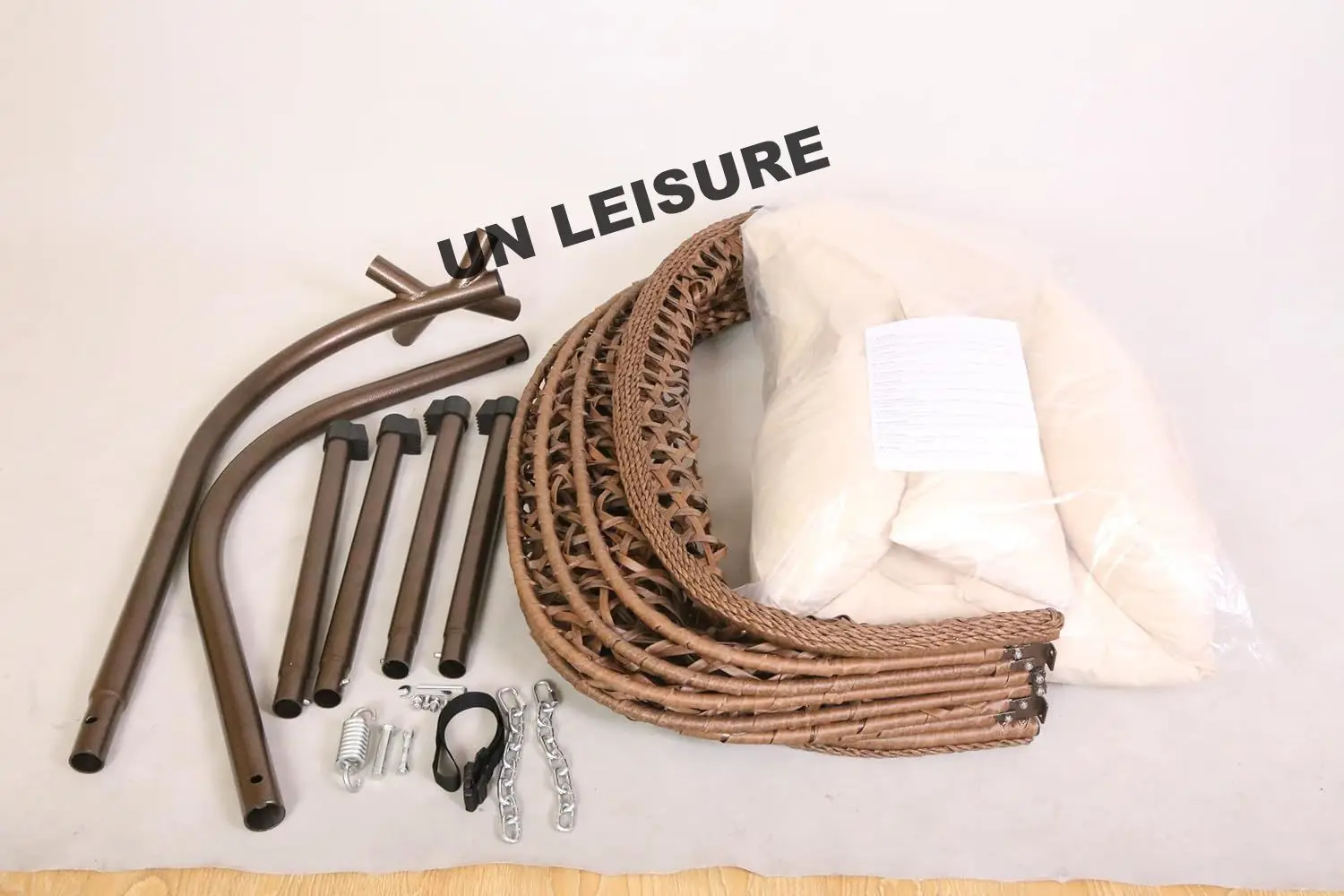 Hanging chair rattan outdoor furniture patio swings with frame hanging chair hammock egg with stand