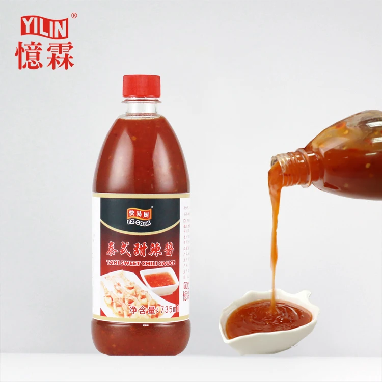 delicious sweet chili sachet  sauce for pizza seasoning dipping sauce