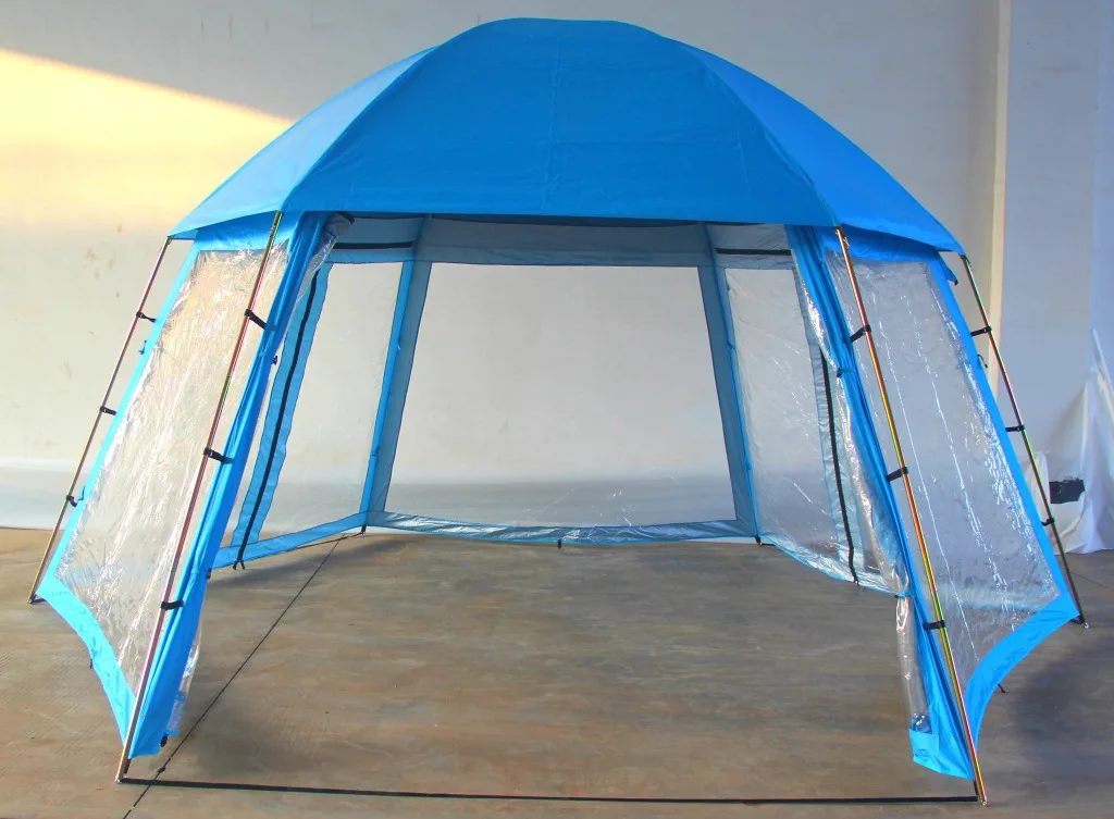 Germany Market 500 x 433cm Round Multi-Use Pool Dome Fits Spas And Pools Up Pvc Transparent Pool Cover Tent for Patio