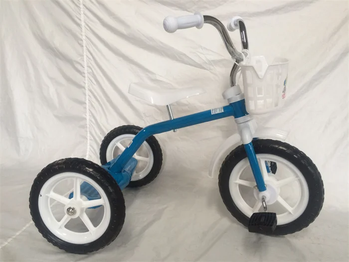 Nice child tricycle/Three wheels/10inch/Kitty/Christmas Gift/Girl model/Pink color/Big seat/cheap/Plastic rims/EVA tire