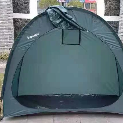 2021 Upgrade Bike Tent,Outdoor Bike Covers Storage Shed Tent Portable Bicycle Tent 210D Silver Coated Oxford Thick Waterproof F