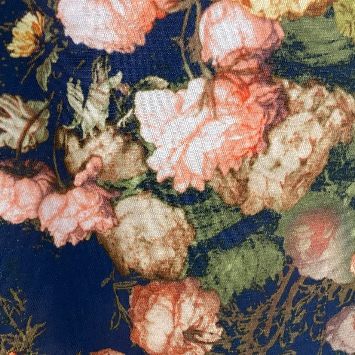 
Wholesaler Stretchy Polyester Spandex & Mesh Bonding Knit Fabric 