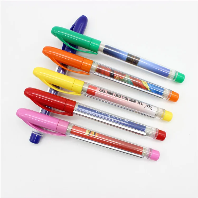 Cheap Gift Pull Out Promotional Pen with Roll Out Paper Custom LOGO Gift Message Banner Pen