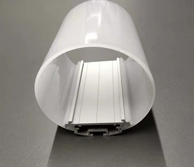 Free samples 30mm 60mm 120mm Diameter With PC Diffused Cover Led Strip Light Suspended Round Aluminum LED Profile