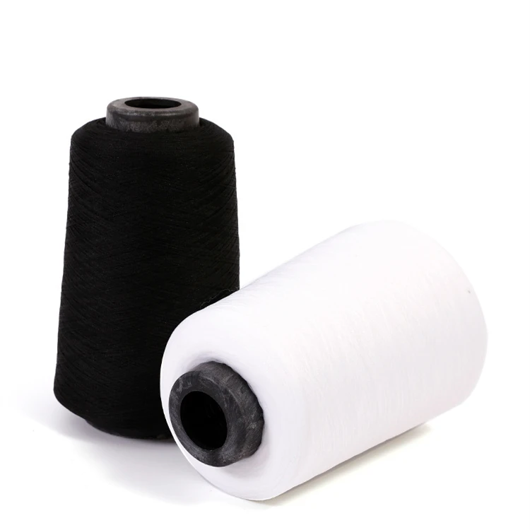 China factory wholesale acrylic 150/48 polyester spandex knitting yarn