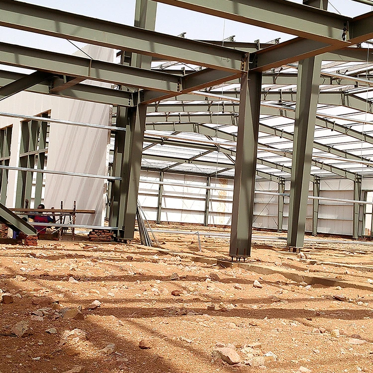 Construction Building Prefabricated Steel Structure Warehouse Custom Fabrication Metal School Building