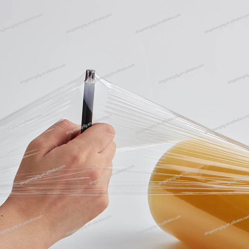 Pvc Food Grade Plastic Stretch Cling Film Wrap Pvc Food Grade Stretch Film