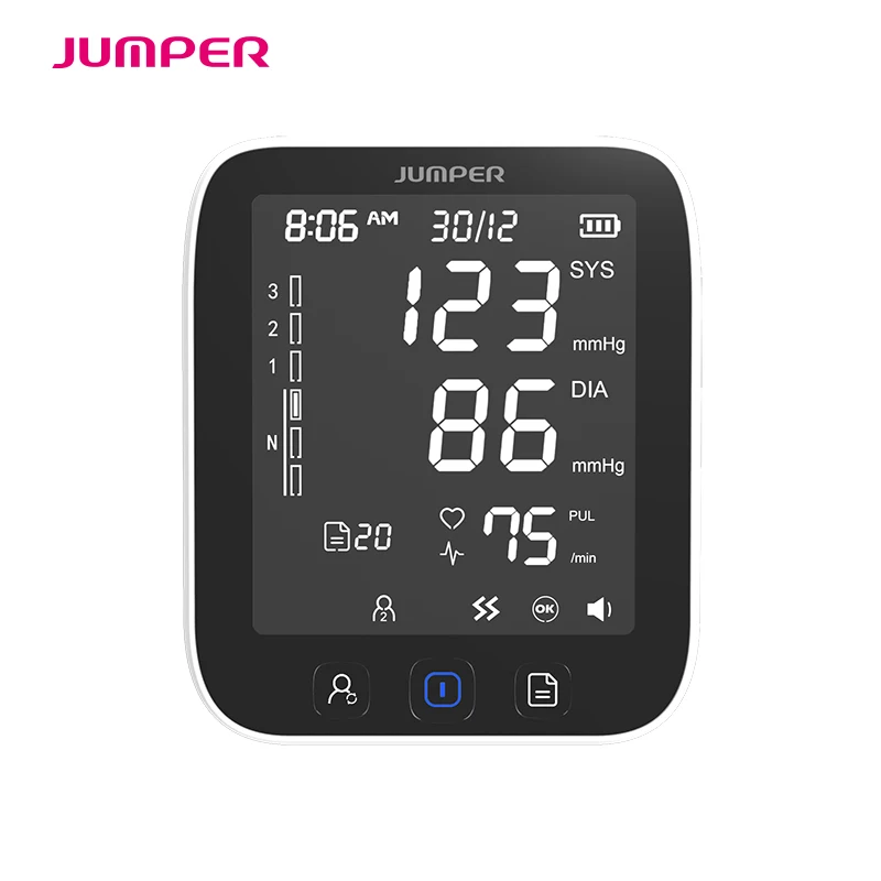 Shenzhen Digital Professional Presion Arteri Blood Pressure Monitor Upper Arm JUMPER JPD-HA121