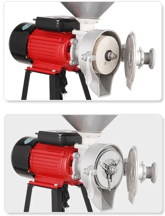 Wholesale Grain And Dry Food Dual-use Universal Grinding Machine Commercial Coffee Corn Powder Grinding Machine