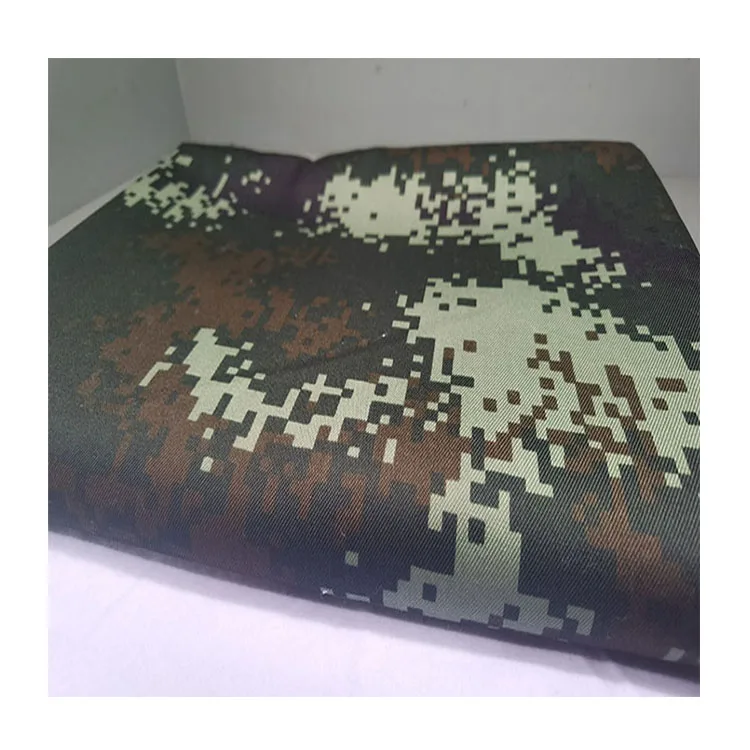 Digital forest camouflage fabric custom fire resistant camouflage fabric