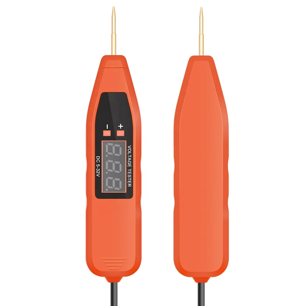 5-32V Digital Car Electrical Test Pen Voltage Tester Power Probe Pencil Repair Automobile Accessories Car Battery Tester