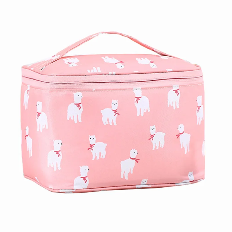 Women Fashion Cartoon Waterproof Cosmetic Travel Toiletry Bag Storage Bag Organizer Beauty Case