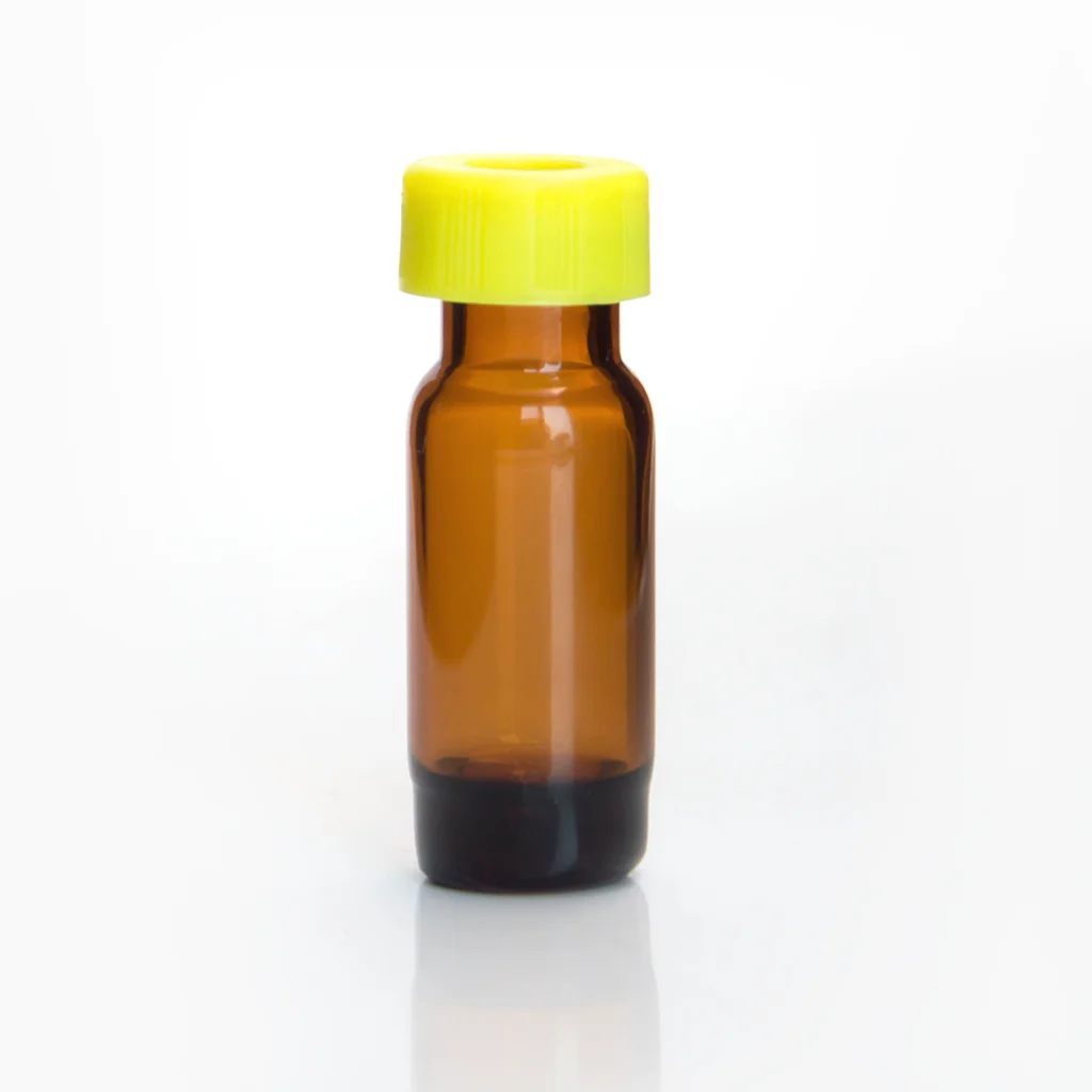 Iso9001 Amber Borosilicate 11.6*32mm High Recovery Vial Type 1 0.22um 25mm Glass Shell Viales