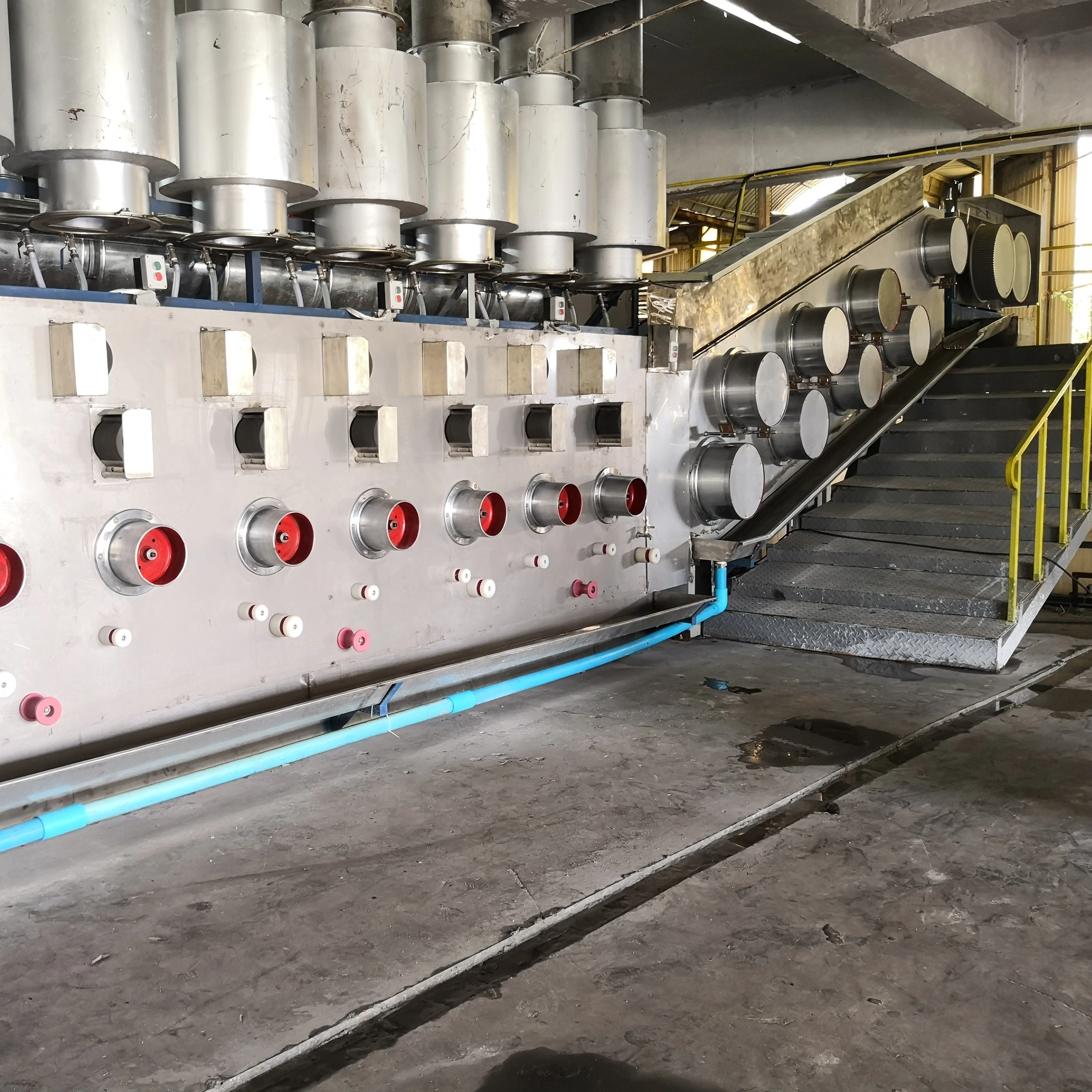 Polyester Staple Fiber Machine, PET Flake Recycling Production Line, PSF making machine