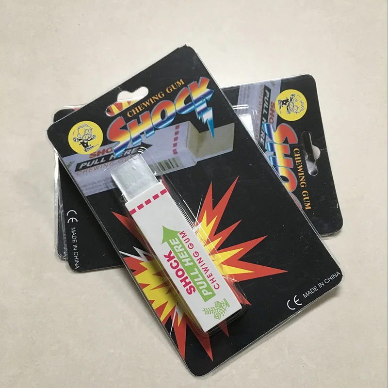 Prank Shock Chewing Gum Toy Novelty Prank Gums Joke Party Gift Toy