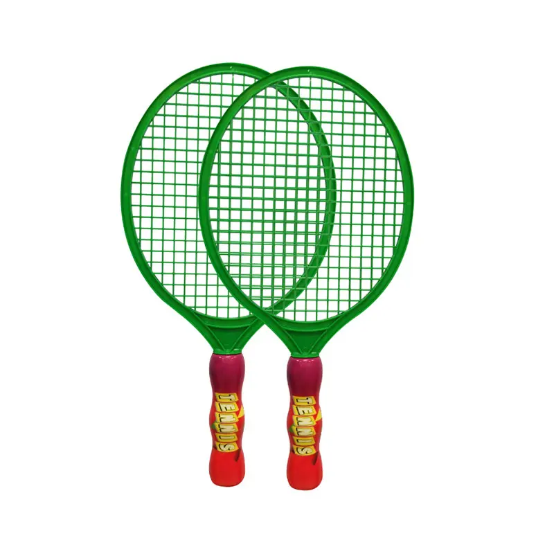 Hot selling colorful plastic beach tennis racket with pu balls