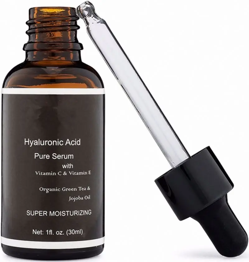 OEM Shea Butter Vitamin C+E Private Label Moisturizing Organic Green Tea Hyaluronic Acid Skin Care Serum