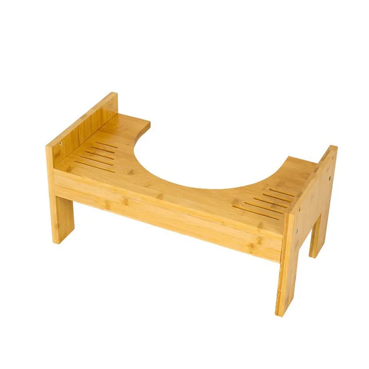 Professional Manufacturer Adjustable Bamboo Toilet Footstool