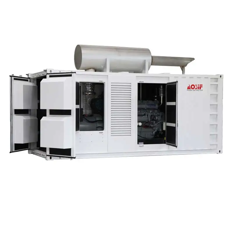 AOSIF 460kw generator KTAA19-G6 with international engine silent generators 650 kva Low Noise Diesel Generator Super Silent