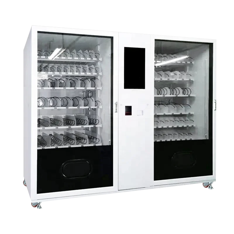Large capacity double cabinet Instant noodle vending machine Ramen vending machine