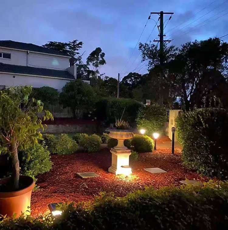 Outdoor Garden Solar Pillar Lamp Waterproof Fence 5W 7W 10W Light Balcony Pathway Lawn Bollard Light