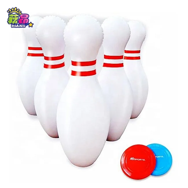 Customized Outdoor Funny Games Jumbo Inflatable Bowling Set Inflatable Human Bowling Pins