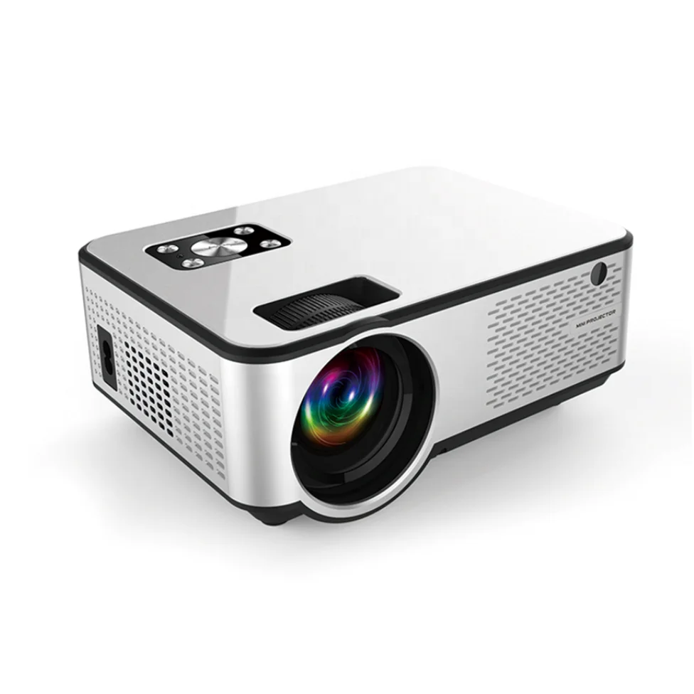 OEM C9 7500 люмен встроенный 720P Full HD Поддержка 1080P WiFi Мини ЖК портативный домашний кинотеатр
