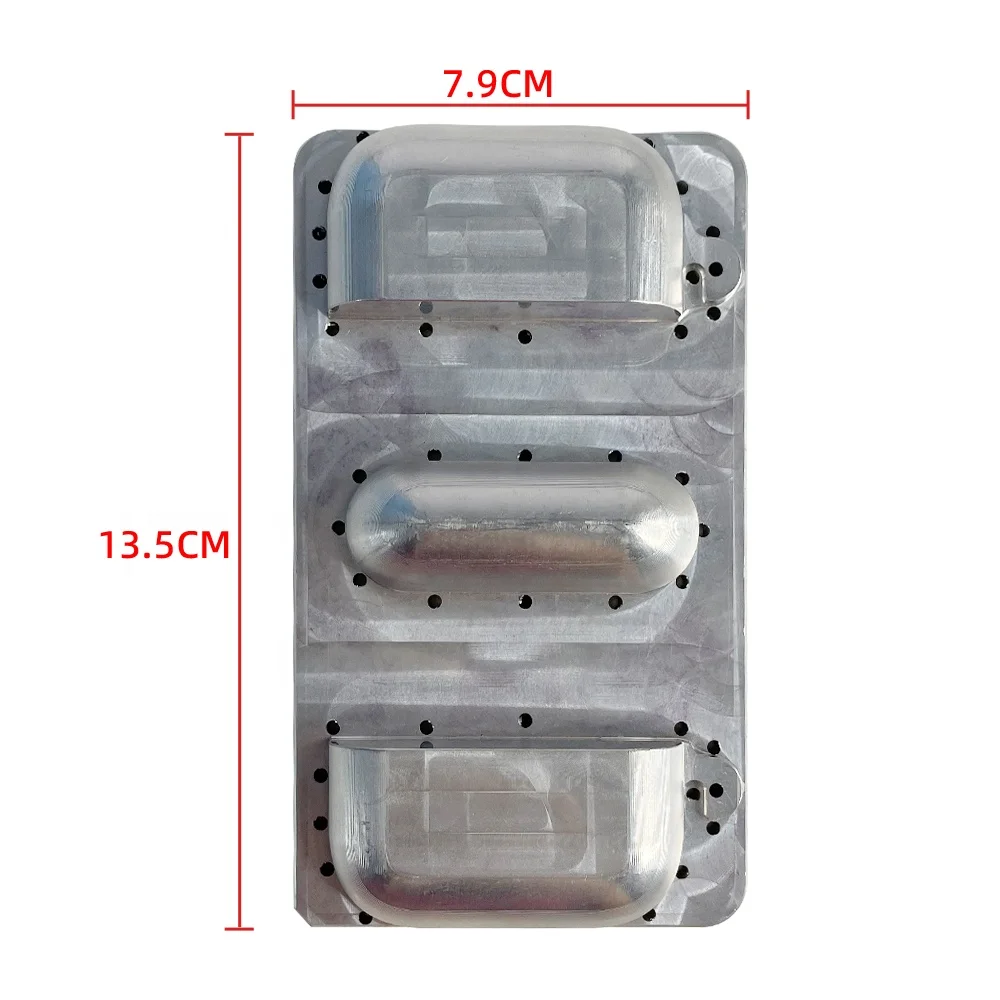 Prosub 3D Vacuum Heat Transfer Printing Jigs Sublimation Coated  Mould For Airpods Pro Case Molds