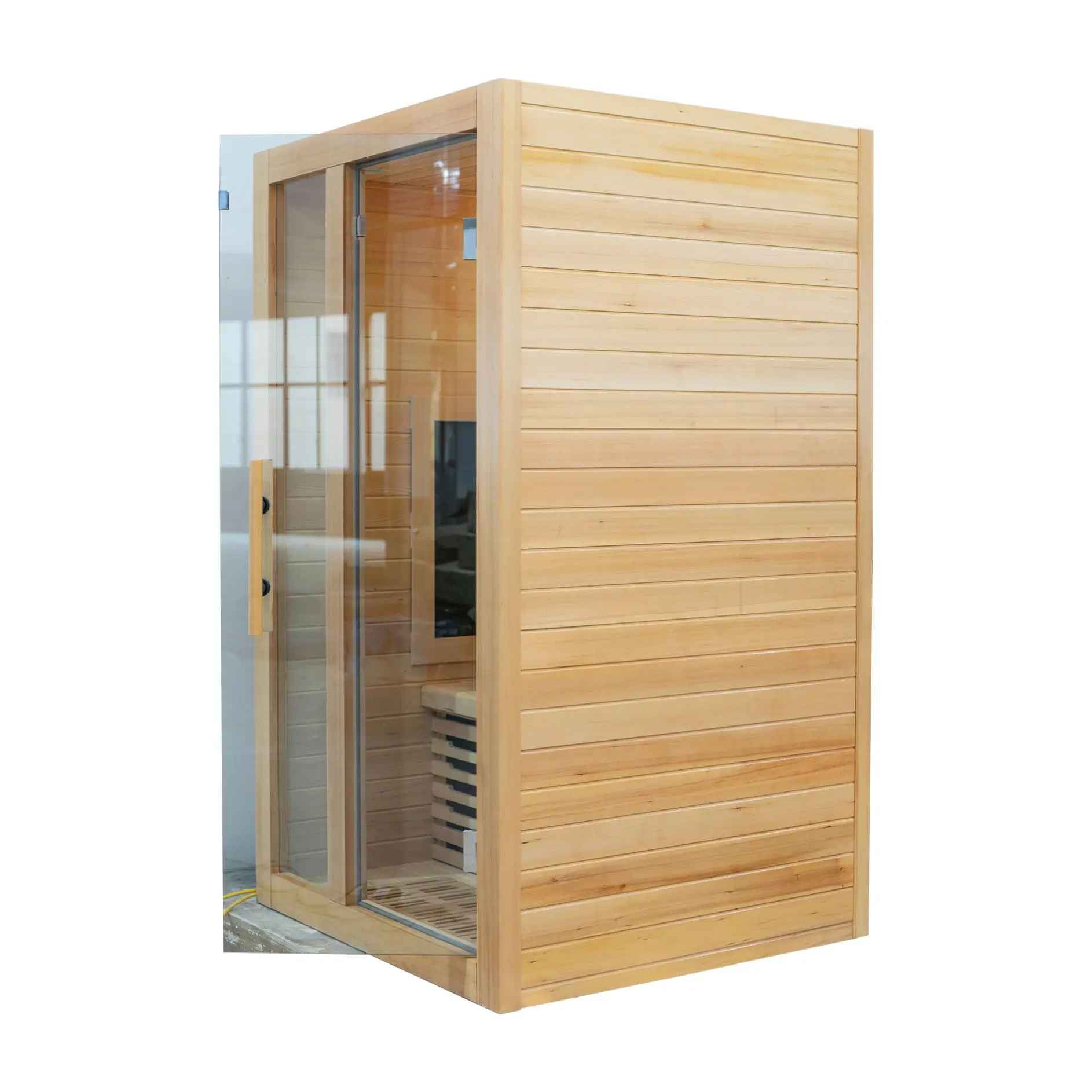 2017 China Factory Best Price Portable Wooden Sauna For Sale Steam Room For Asthma Red Sedar Sauna