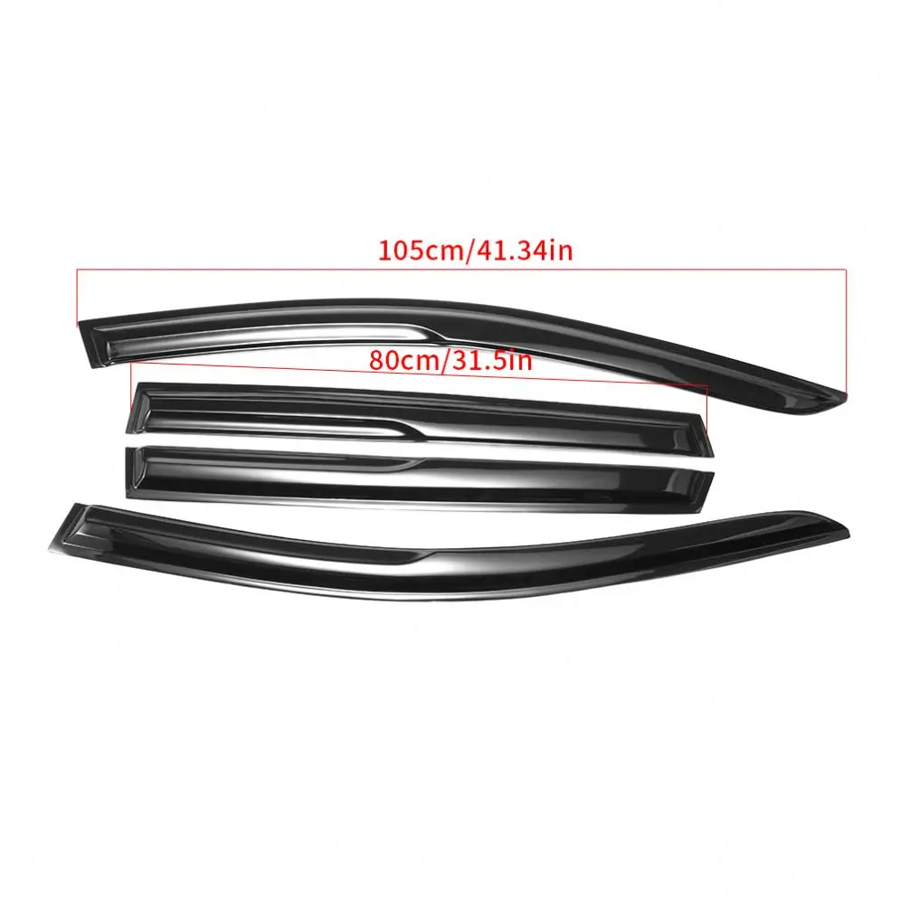 US Stock Window Visor Sun Rain Visors Guard Wind Deflector For 2017-2021 Honda CRV CR-V