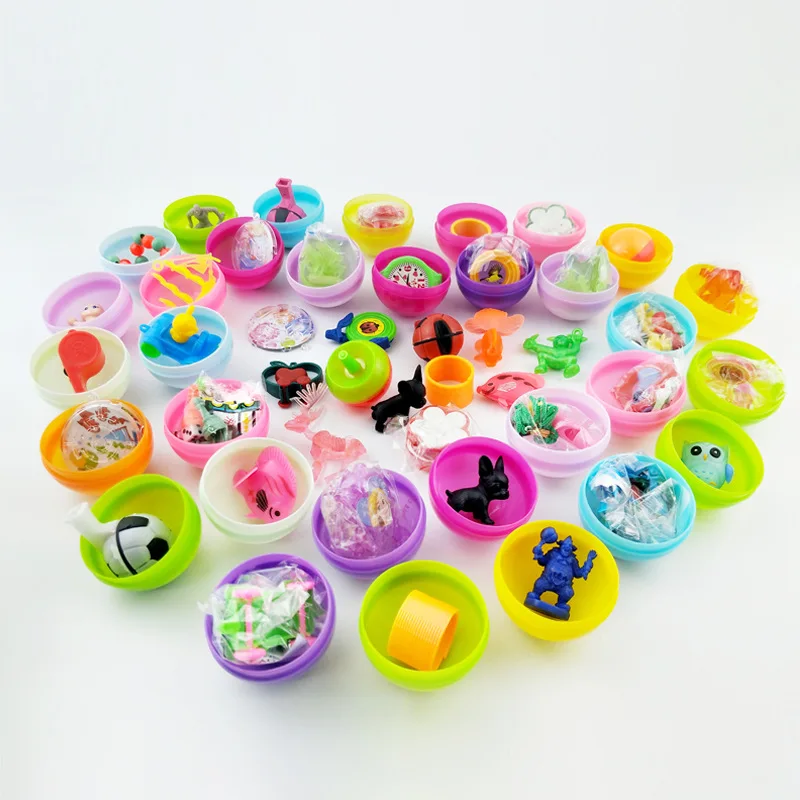 wholesale 45mm gashapon capsule toys PVC surprise toys stress ball candy vending machines