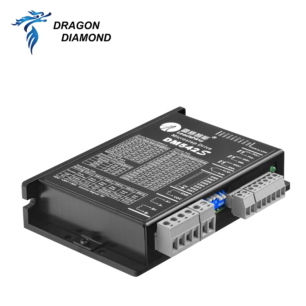 Leadshine DM542S Stepper Motor Driver For 57 86 Series 2-phase 20-50VAC 1.0-5A Digital Stepper Motor Driver