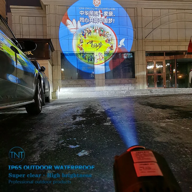 TNT 100W LED car door logo light led projector Advertising OEM customized with good price Gobo for