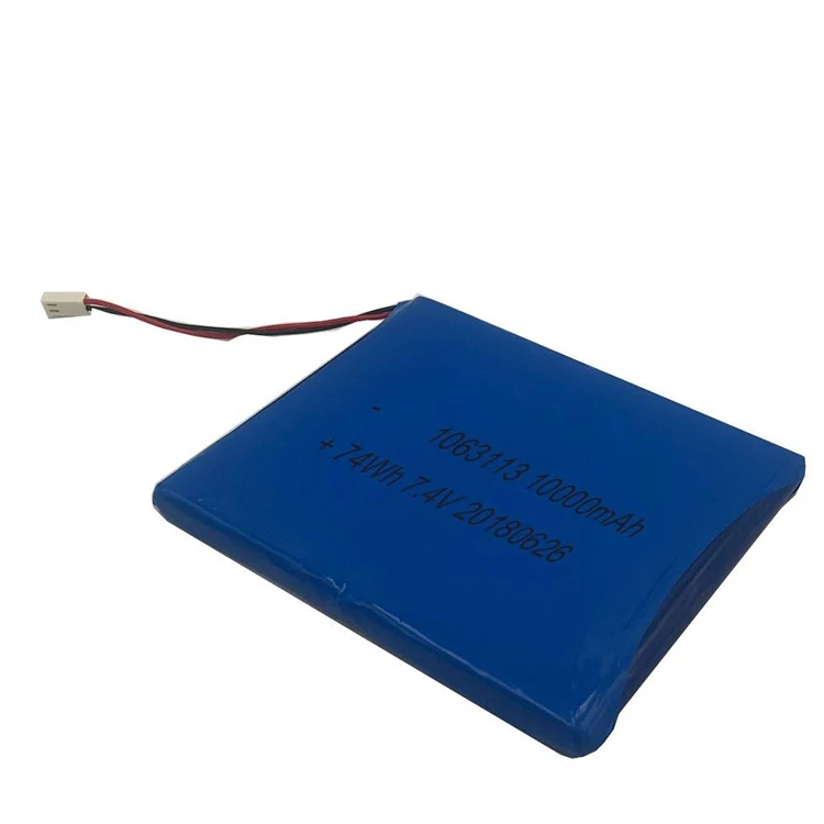 Factory Supply Li-Polymer Battery Pack 1063113 10000mAh Rechargeable High Discharge Li-ion Batteries For Medical Equipment
