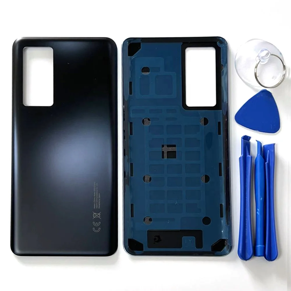 Original Back Glass For Xiaomi 12X Battery Cover Mi 12 Rear Door Sticker Back Glass For Xiaomi Mi 12T Battery Cover 12T Pro