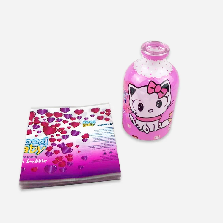 popular shrink wrap sleeve label pvc plastic film for juice water package labels custom